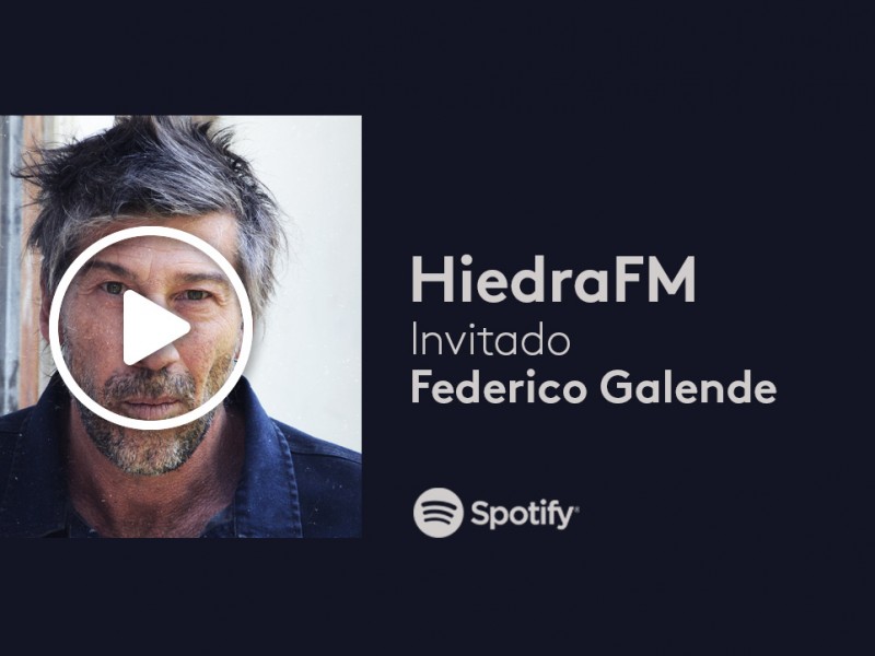 Federico Galende en HiedraFM