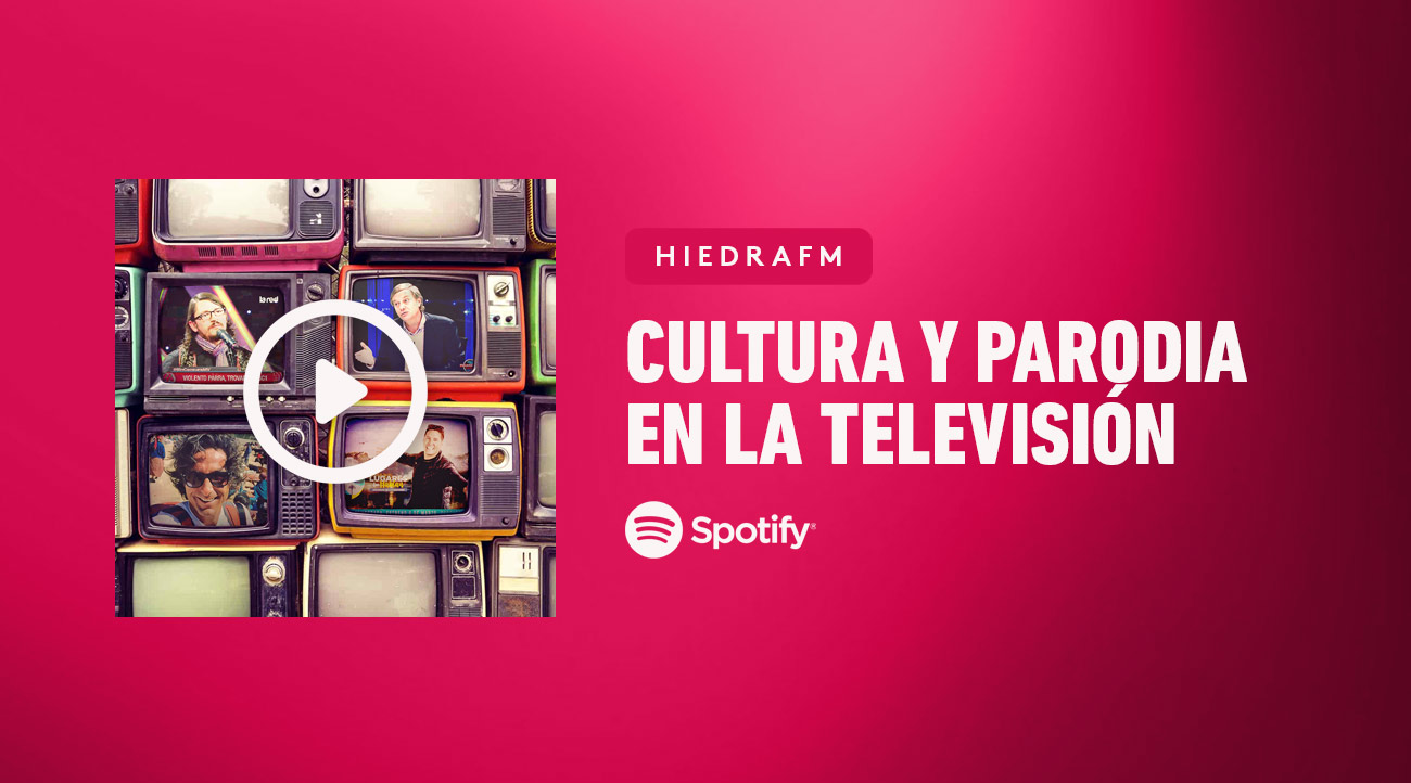 Episodio número 1 de la quinta temporada de HiedraFM y abrimos conversando sobre un tema que hemos merodeado estos días: cultura y parodia en televisión